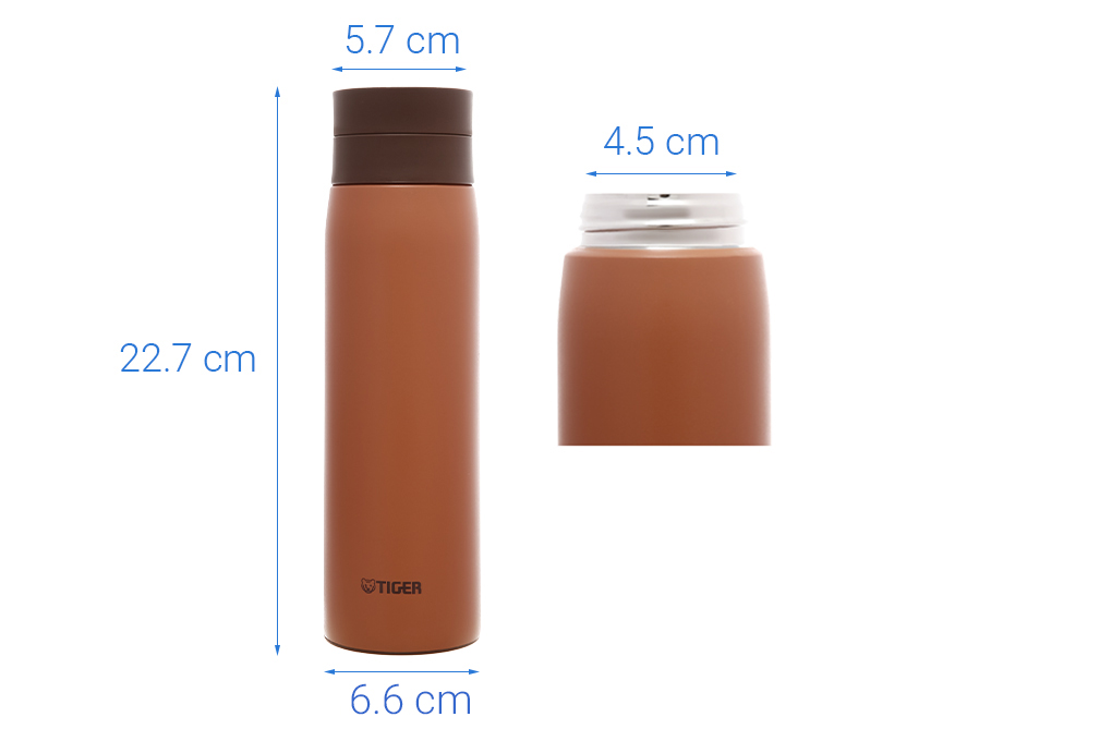 Bình giữ nhiệt inox 500 ml Tiger MCY-K050DSV - 10