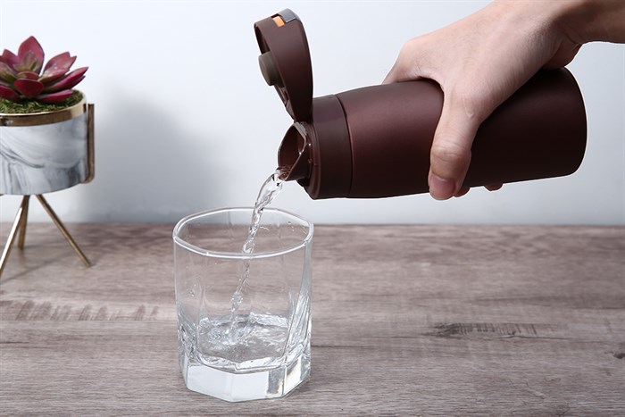 Bình giữ nhiệt inox 350 ml Tiger MCX-A352ROV Màu Đỏ đô