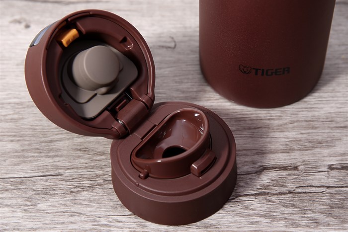 Bình giữ nhiệt inox 350 ml Tiger MCX-A352ROV Màu Đỏ đô