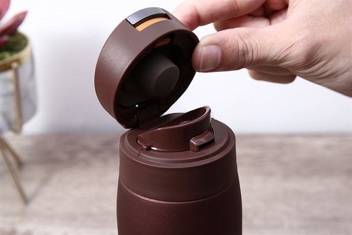 Bình giữ nhiệt inox 350 ml Tiger MCX-A352ROV Màu Đỏ đô