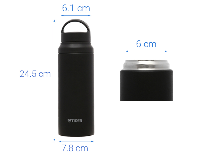 Bình giữ nhiệt inox 600 ml Tiger MCZ-S060KCV - 9