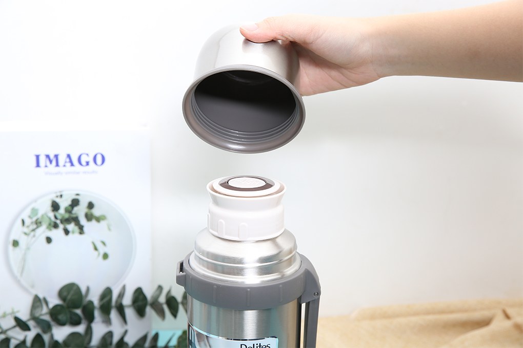 Bình giữ nhiệt inox 1100 ml Delites BT009