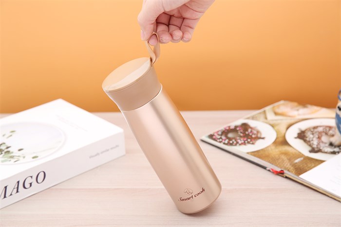 Bình giữ nhiệt inox 350 ml Elmich SM-8026 Màu Nâu