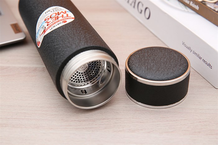Bình giữ nhiệt inox 420 ml Elmich EL3667 Màu Đen