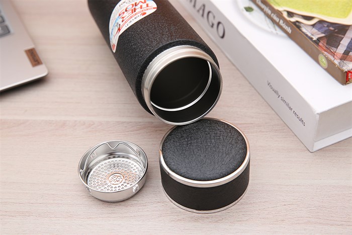 Bình giữ nhiệt inox 420 ml Elmich EL3667 Màu Đen