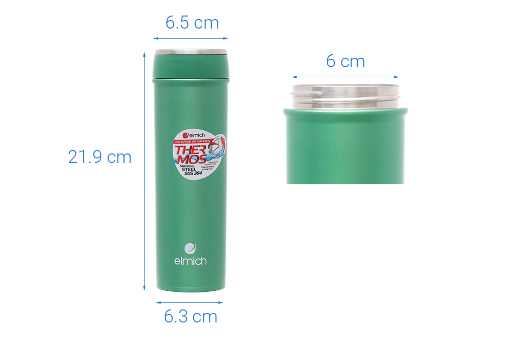 Bình giữ nhiệt inox 500 ml Elmich EL-3687