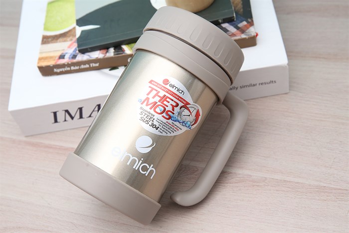 Ly giữ nhiệt inox 500 ml Elmich EL0632 Màu Bạc