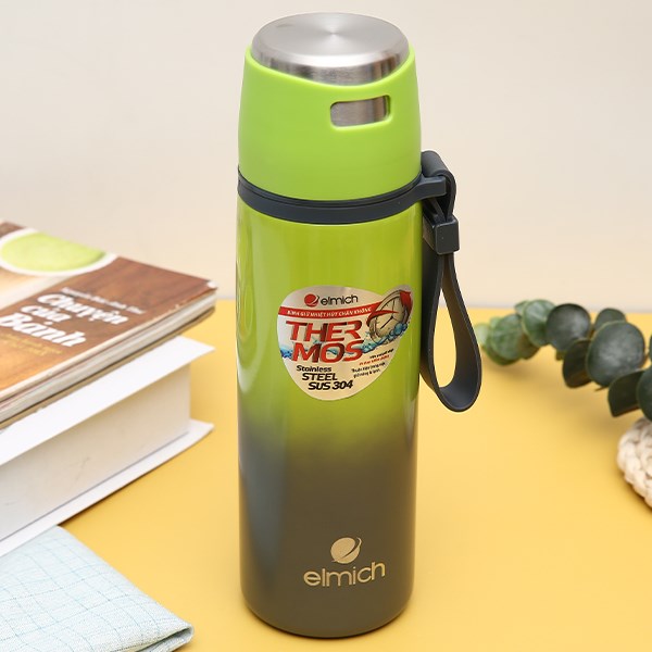 Bình giữ nhiệt inox 480 ml Elmich EL8007