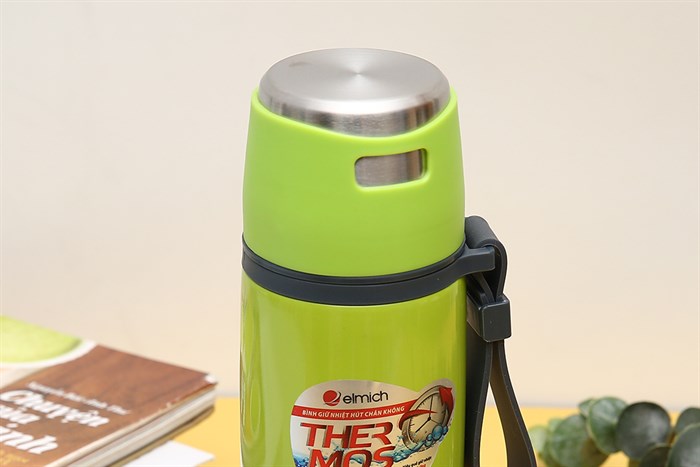 Bình giữ nhiệt inox 480 ml Elmich EL8007 Màu Xanh đen