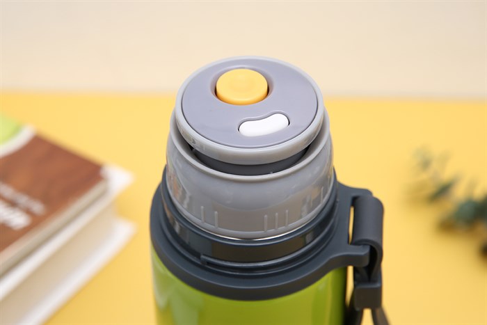 Bình giữ nhiệt inox 480 ml Elmich EL8007 Màu Xanh đen