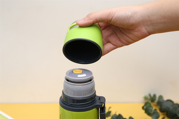 Bình giữ nhiệt inox 480 ml Elmich EL8007 Màu Xanh đen