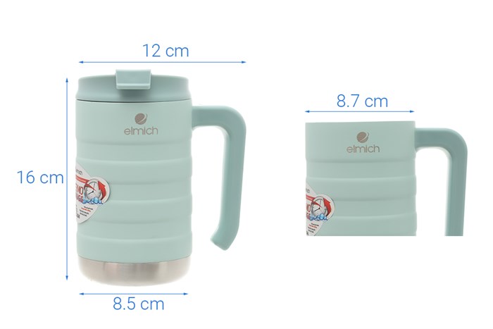 Ly giữ nhiệt inox 470 ml Elmich EL8008