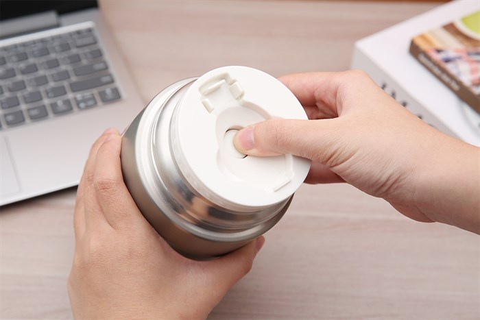 Bình đựng thức ăn giữ nhiệt inox 800 ml Elmich EL3671 Màu Bạc