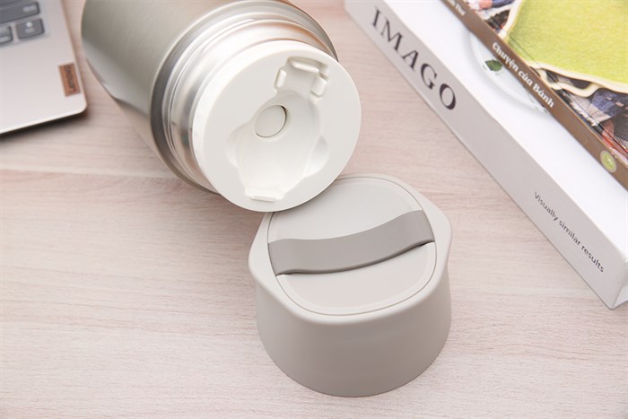 Bình đựng thức ăn giữ nhiệt inox 800 ml Elmich EL3671 Màu Bạc