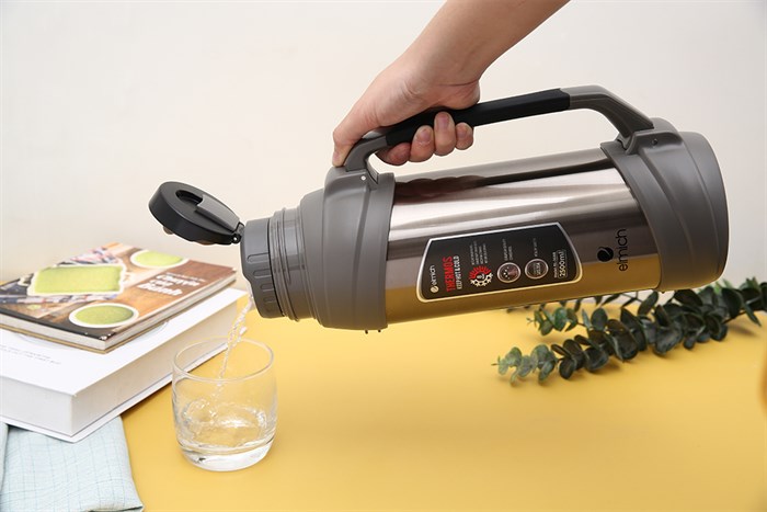 Bình giữ nhiệt inox 2500 ml Elmich EL-3688 Màu Bạc