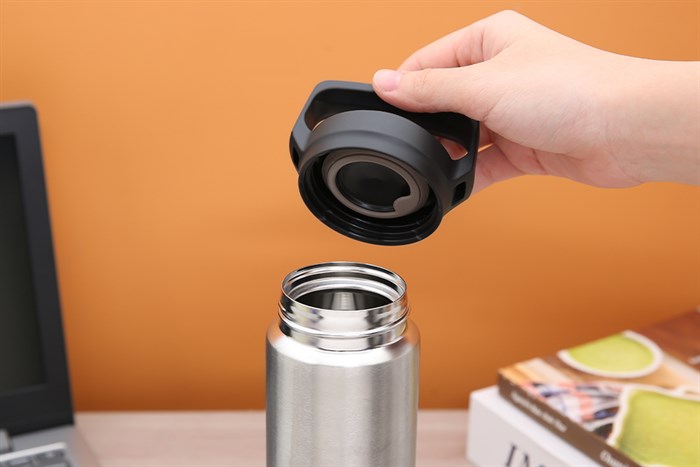 Bình giữ nhiệt inox 480 ml Tiger MEA-B048XSV Màu Xám