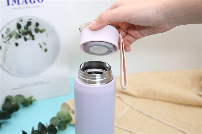 Bình giữ nhiệt inox 450 ml La Fonte 006606 Màu Tím