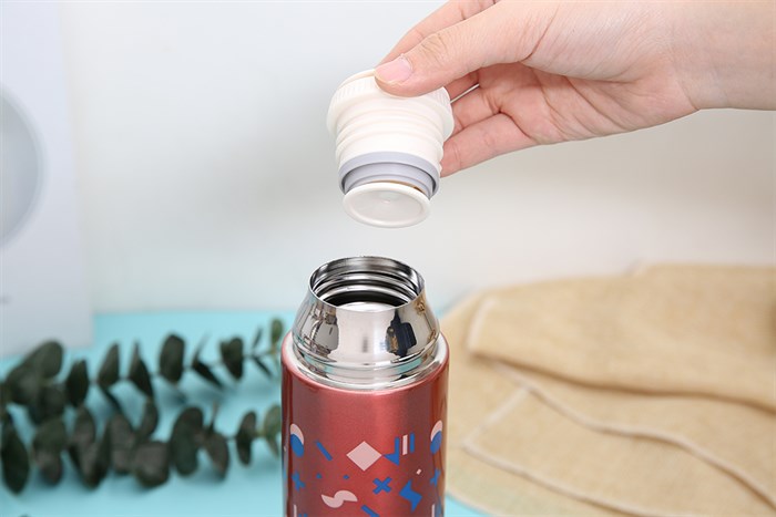 Bình giữ nhiệt inox 500 ml La Fonte 001588 Màu Đỏ