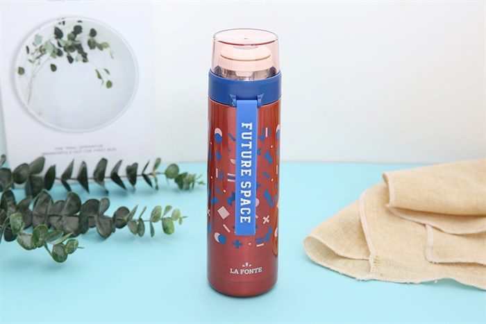 Bình giữ nhiệt inox 500 ml La Fonte 001588 Màu Đỏ