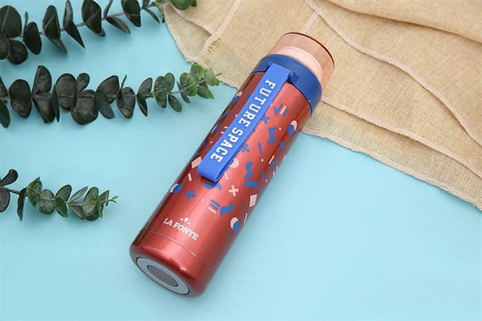 Bình giữ nhiệt inox 500 ml La Fonte 001588 Màu Đỏ