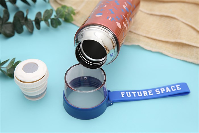 Bình giữ nhiệt inox 500 ml La Fonte 001588 Màu Đỏ