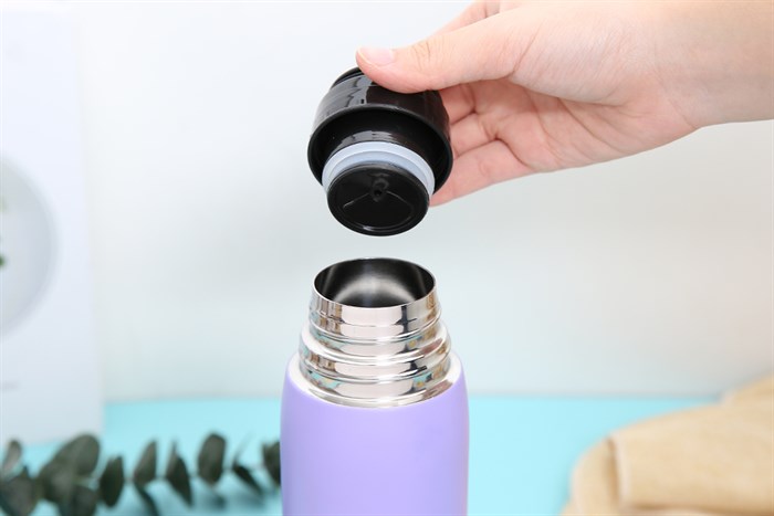 Bình giữ nhiệt inox 600 ml La Fonte 3000747 Màu Tím
