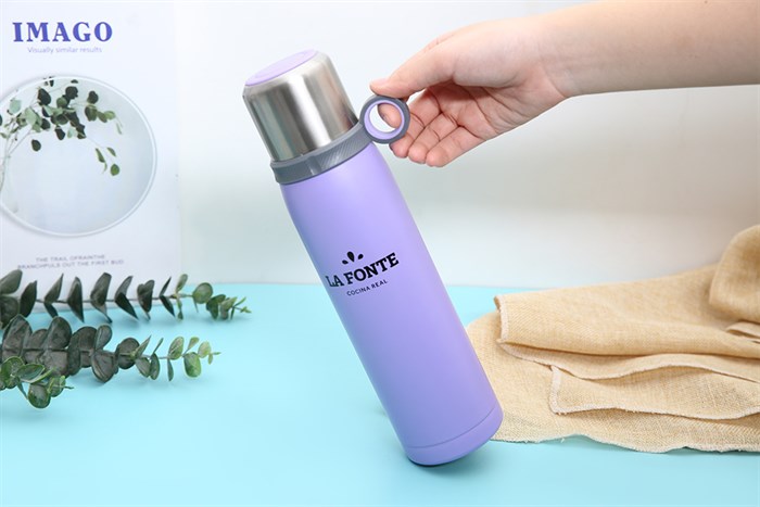 Bình giữ nhiệt inox 600 ml La Fonte 3000747 Màu Tím