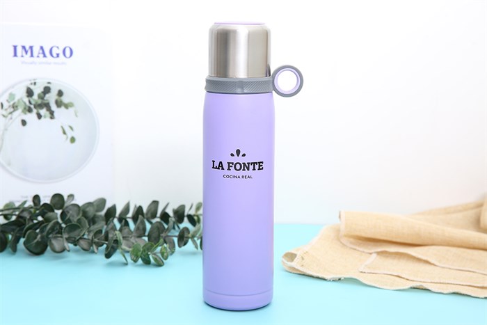 Bình giữ nhiệt inox 600 ml La Fonte 3000747 Màu Tím