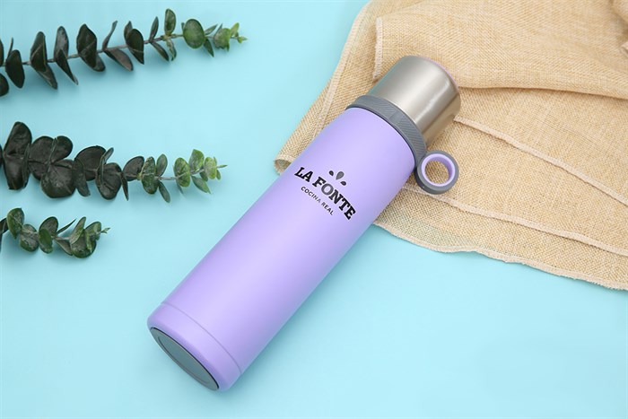 Bình giữ nhiệt inox 600 ml La Fonte 3000747 Màu Tím