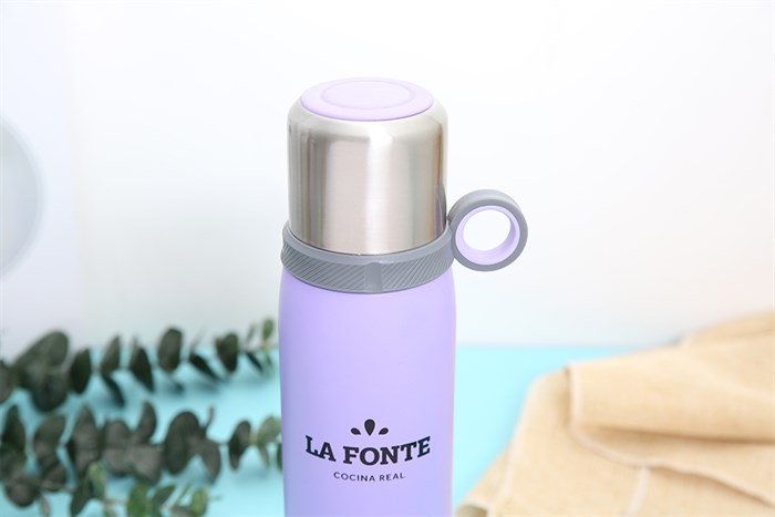 Bình giữ nhiệt inox 600 ml La Fonte 3000747 Màu Tím