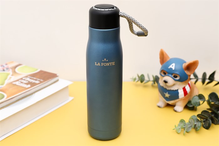 Bình giữ nhiệt inox 500 ml La Fonte 002332 Màu Xanh