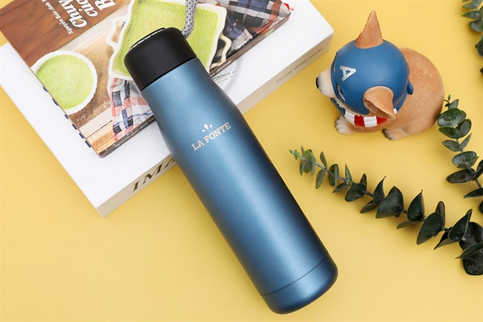 Bình giữ nhiệt inox 500 ml La Fonte 002332 Màu Xanh