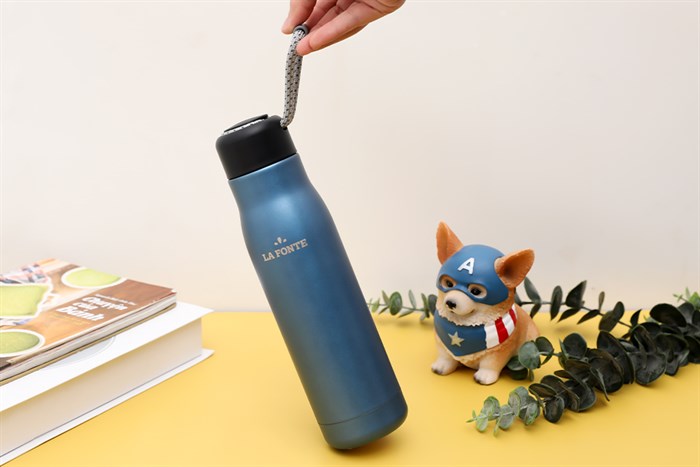 Bình giữ nhiệt inox 500 ml La Fonte 002332 Màu Xanh
