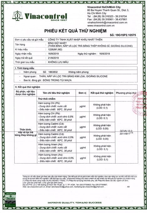 Bình giữ nhiệt inox 420 ml DMX KS K550B37 trắng Màu Trắng
