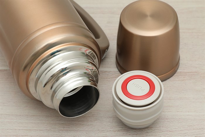 Bình giữ nhiệt inox 1200 ml Delites BT006 vàng Màu Vàng đồng