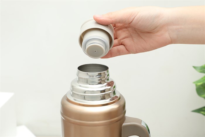 Bình giữ nhiệt inox 1200 ml Delites BT006 vàng Màu Vàng đồng