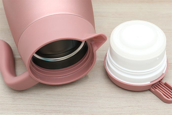 Bình giữ nhiệt inox 1600 ml Delites KH16 hồng Màu Hồng