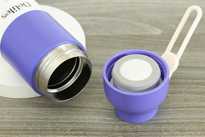Bình giữ nhiệt inox 350 ml Delites K350B73 Xanh - Tím Màu Xanh tím
