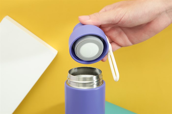 Bình giữ nhiệt inox 350 ml Delites K350B73 Xanh - Tím Màu Xanh tím