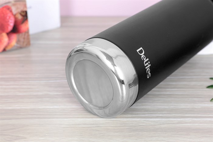 Bình giữ nhiệt inox 750 ml Delites LOOP-075YGS Màu Đen