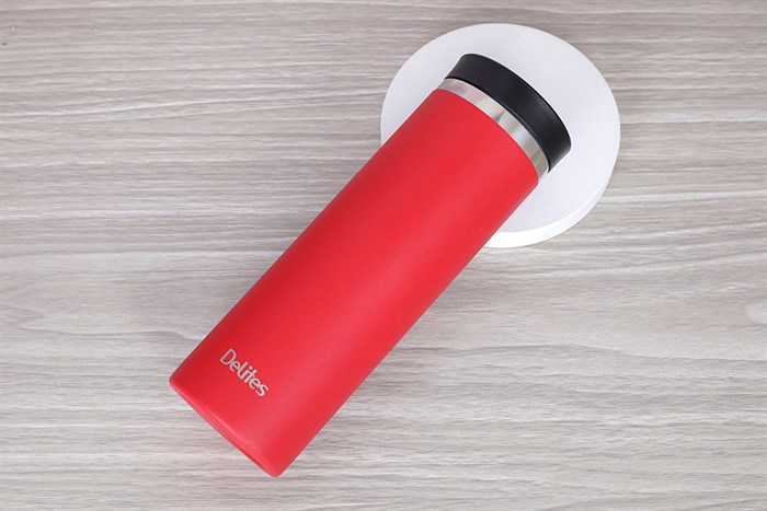 Bình giữ nhiệt inox 450 ml Delites A1-045Y Màu Đỏ