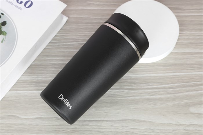 Ly giữ nhiệt inox 480 ml Delites C1-048Y Màu Đen