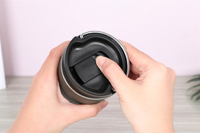 Ly giữ nhiệt inox 480 ml Delites C1-048Y Màu Đen