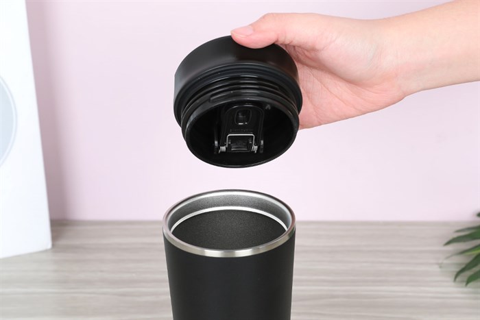 Ly giữ nhiệt inox 480 ml Delites C1-048Y Màu Đen