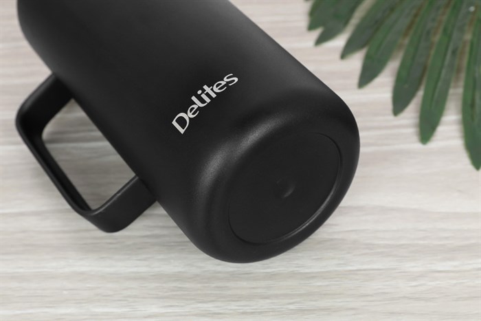 Ly giữ nhiệt inox 700 ml Delites MUG-070YFG Màu Đen