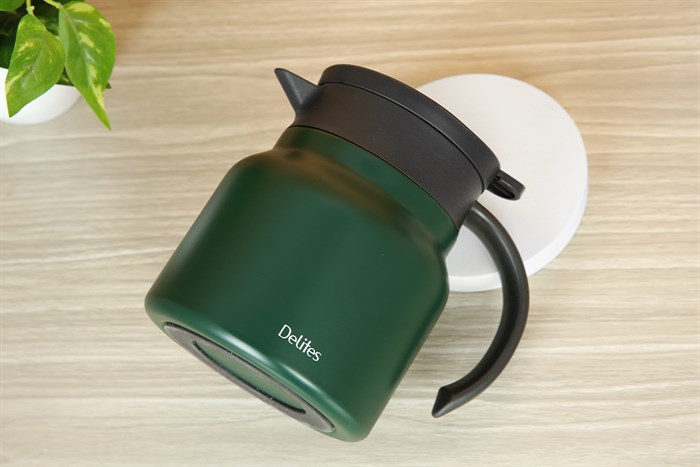 Bình giữ nhiệt inox 800 ml Delites TH9136 Màu Xanh lá