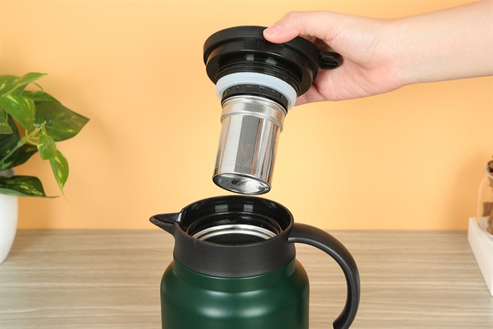 Bình giữ nhiệt inox 800 ml Delites TH9136 Màu Xanh lá