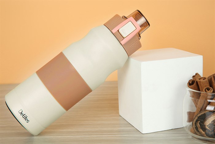 Bình giữ nhiệt inox 500 ml Delites TH3017 Màu Trắng