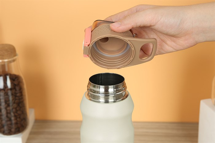 Bình giữ nhiệt inox 500 ml Delites TH3017 Màu Trắng