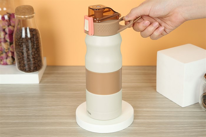 Bình giữ nhiệt inox 500 ml Delites TH3017 Màu Trắng